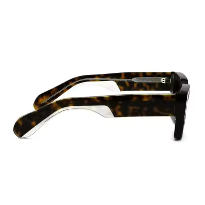 Brown Square Unisex Handmade Designer glasses