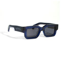 Blue Square Unisex Handmade Designer glasses