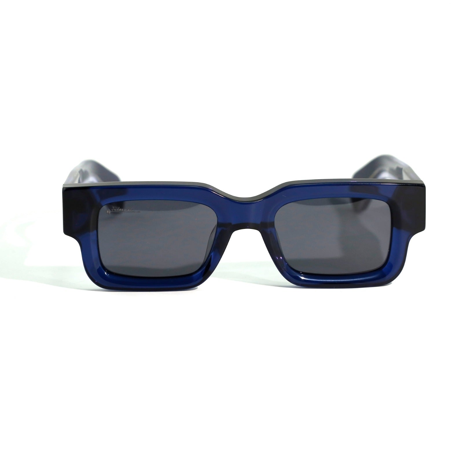 Blue Square Unisex Handmade Designer glasses